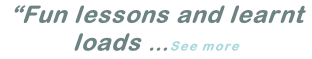 “Fun lessons and learnt loads …See more